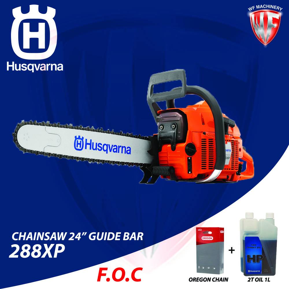 HUSQVARNA 288XP CHAINSAW 24" GUIDE BAR Classic Reliable Large
